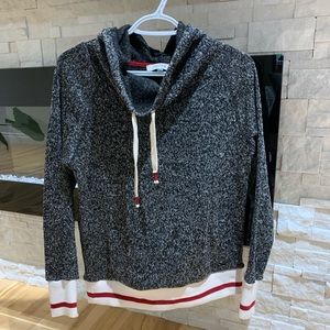 Mock Neck Hoodie